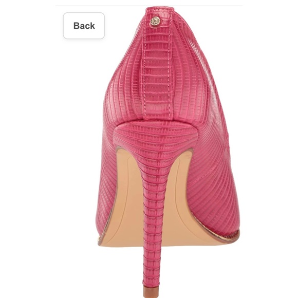 BCBG GENERATION HALLIX FLAMINGO PINK PUMPS - Picture 8 of 16